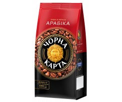 Кава в зернах Чорна Карта Арабіка, пакет 1000 г, (PL) (ck.52329)