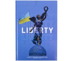 Книга записна Axent А4 Liberty 96 аркушів клітинка синя (8422-551-A)