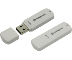 Флеш-пам'ять TRANSEND 370 (White) 32GB (чт.25зап.10 Мбайтсек)