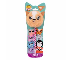 Ручка Yes Fluffy Friends цуцик Ларсі 0.7 мм синя (412088)