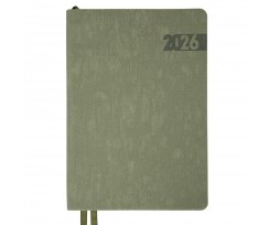 Дневник датированный 2026 Leo Planner Boss A5 368 страниц хаки (252635)