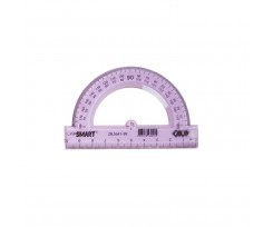 Транспортир ZiBi прозрачный 10 см (ZB.5641-99)