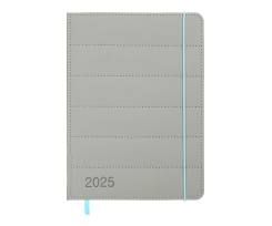 Дневник датированный 2025 Buromax AURA А5 336 страниц серый (BM.21100-09)