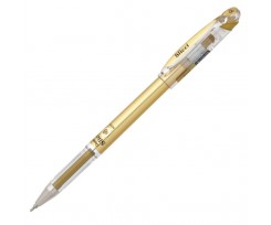 Ручка гелева Pentel "Slicci", 0.4 мм, золото (BG 208Х-Х)