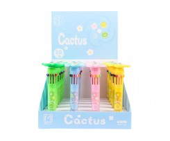 Ручка кулькова Maxi Cactus 0.6 мм на 10 кольорів асорті (APF149)