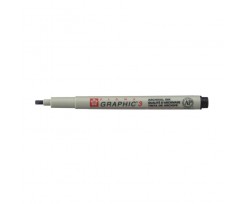 Апполинер-маркер Sakura PIGMA GRAPHIC 3 мм Черный (XSDK3 # 49)