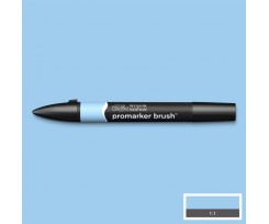 Маркер двосторонній Winsor&Newton Brushmarker B318 Небесно-блакитний (0204378)