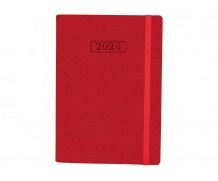 Дневник датированный Optima Namib 2026 А5 352 страницы красный (O25205-03)