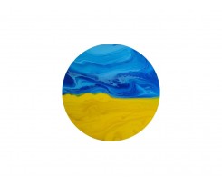 Художній набір для створення картини Barva art box Love Україна коло 30 см (1669473665002)