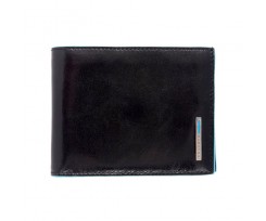 Портмоне Piquadro Blue Square 12.5x9.5x2.5 см чорний (PU1240B2_N)