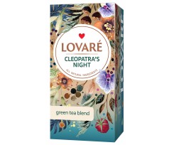 Чай Lovare Cleopatra’s night 24 пакетики зелений (lv.71116)