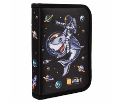 Пенал твердий Smart Space 13х21х4 см чорний (533297)