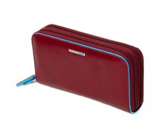 Портмоне Piquadro Blue Square 19x10.5x4 см червоний (PD3413B2_R)