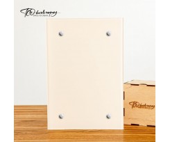 Доска стеклянная ТСО 1000х1000 мм Blanco Matt (GM-7004 Blanco Matt)