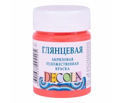 Фарба акрилова ЗХК Декола 50 мл коралова глянцева (352001)