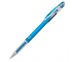 Ручка гелева Pentel "Slicci", 0.4 мм, металевий синій (BG 208МС-Х)