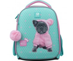 Рюкзак шкільний каркасний Kite Education Studio Pets 35x26x13.5 см 12 л (SP22-555S-2)