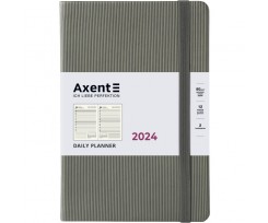Щоденник 2024 Axent Partner Lines 145х210 мм 184 аркуші сірий (8815-24-03-A)