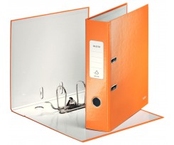 Папка-реєстратор Leitz Wow А4 80 мм помаранчевий металік 1005-00-44)
