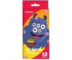 Пастель Kite Jolliers масляная 12 цветов (K19-071)