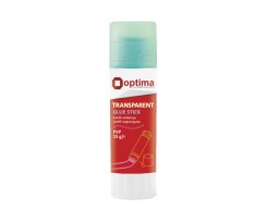 Клей-олівець PVP Optima Transparent 15 г прозорий (O45230)