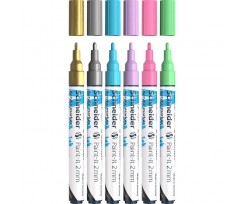 Маркер акриловий Schneider Paint-it 310 2 мм Wallet Set2 6 штук асорті (S120196)