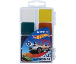 Фарби акварельні Kite Hot Wheels 8 кольорів асорті (HW21-065)