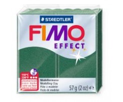Пластика Fimo Effect Зелена напівпрозора 57 г (8020-504)