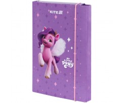 Папка для зошитів Kite My Little Pony В5 на гумці фіолетова (LP25-210)