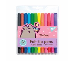 Фломастери Yes Pusheen 12 кольорів (650476)