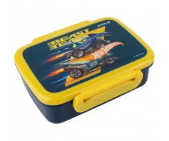 Ланчбокс Kite Hot Wheels 420 мл 15х12х4.9 см темно-синий (HW22-160)