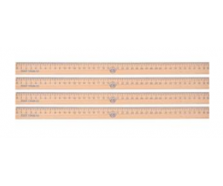 Линейка МИЦАР, бежевая, 40 см (LD-40)