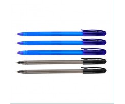 Ручка кулькова Unimax "Style G-2", 1мм, 5 шт, асорті (UX-102/05/P)