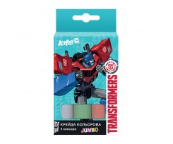 Мел цветной Kite Jumbo, 3 цвета (tf17-077)