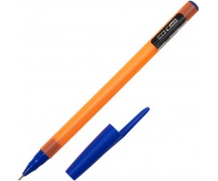 Ручка масляная Economix Fire 0.7 мм синий (E10252)