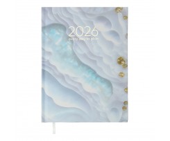 Дневник датированный 2026 Buromax Fantastic A5 336 страниц бирюзовый (BM.21161-06)