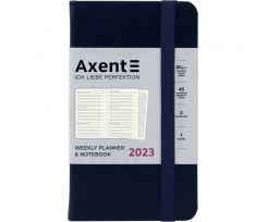 Щотижневик Axent Pocket Strong 90x150 мм 96 аркушів синій (8508-23-02-A)