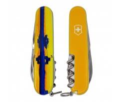 Складаний ніж Victorinox Spartan Ukraine 12 функцій (Vx13603.3_T3110p)