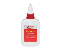 Клей ПВА Optima Premium 85 мл колпачок-дозатор (O45234)