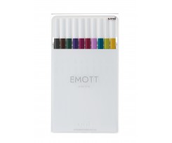 Лайнер Uni Emott Calm-tone Dark Color 0.4 мм 10 кольорів (PEM-SY/10C.03CTDC)