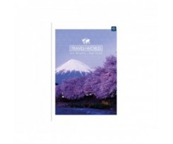Блокнот Interdruk А5 Travel 96 аркушів клітинка асорті (215291)