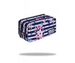 Пенал COOLPACK PRIMUS THREE ZIP PENCIL POUCH PINK MARINE 8х22х9см (C60263)