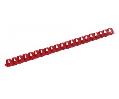 Пружина пластиковая Buromax А4 8 мм 100 штук красный (BM.0501-05)