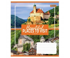 Зошит для записів 1 Вересня Small towns А5 96 аркушів клітинка (766126)