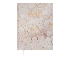 Дневник датированный 2026 Buromax Fantastic A5 336 страниц песчаный (BM.21161-22)