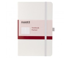 Книга записна Axent Partner A5- 96 аркушів клітинка біла (8201-21-A)