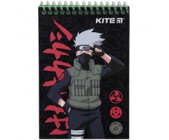 Блокнот на спирали Kite Naruto А6 48 листов нелинированный (NR23-196-1)
