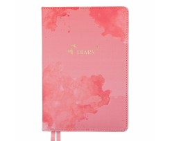 Щоденник датований Leo Planner Motive 2024 А5 368 сторінок рожевий (252480)