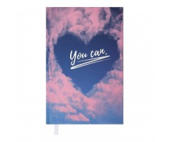 Дневник недатированный Buromax Posh A6 288 страниц розовая линия (BM.2621-10)