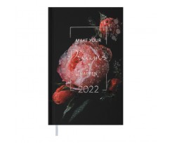 Щотижневик датований Buromax Magic 2022 А6 128 аркушів чорно-червоний (BM.2883-05)